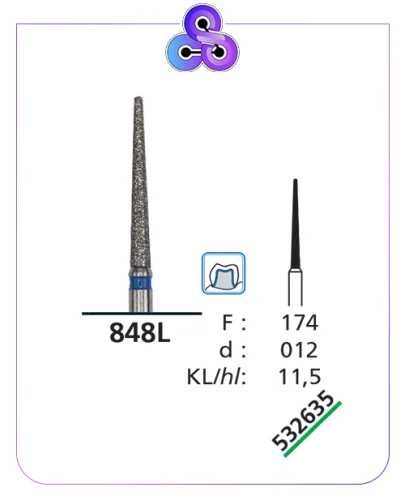 فرز الماسه تراش سبز کد شرکت 532635DFS کد عمومی848L/174/012