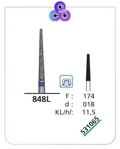 فرز الماسه تراش سبز کد شرکت 531065DFS کد عمومی 848L/174/018