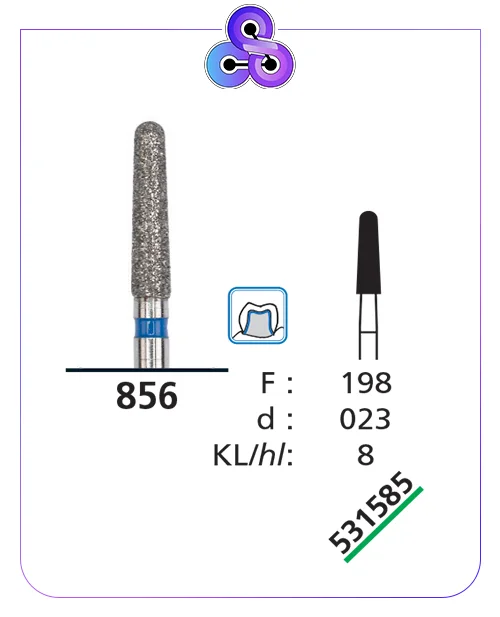 فرز الماسه تراش سبز کد شرکت 531585DFS کد عمومی 856/198/023