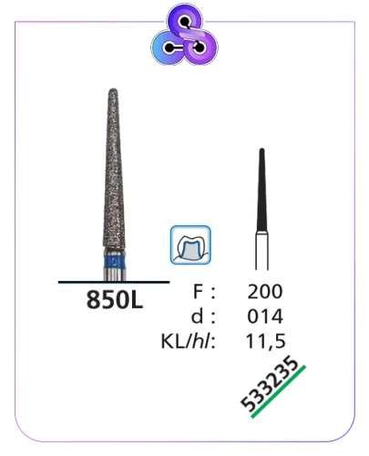 فرز الماسه تراش سبز کد شرکت 533235DFS کد عمومی 850L/200/014