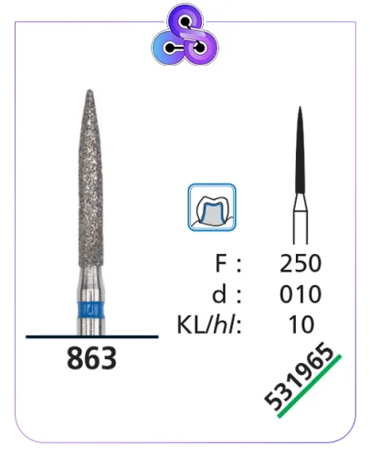 فرز الماسه تراش سبز کد شرکت 531965DFS کد عمومی863/250/010