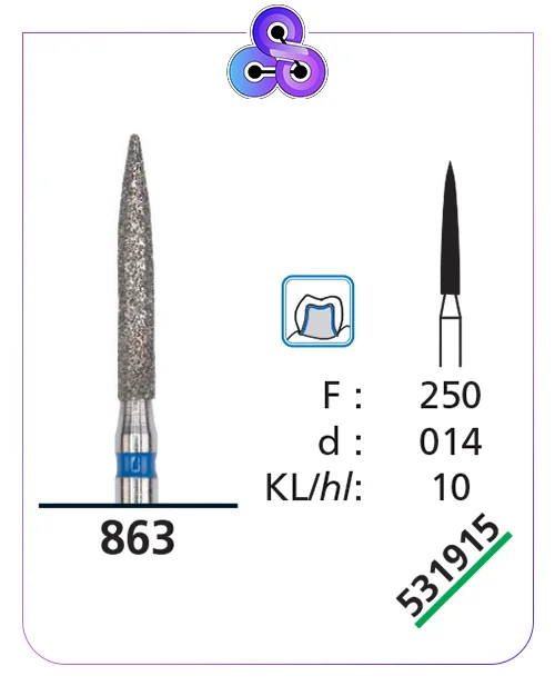 فرز الماسه تراش سبز کد شرکت 531915DFS کد عمومی 863/250/014