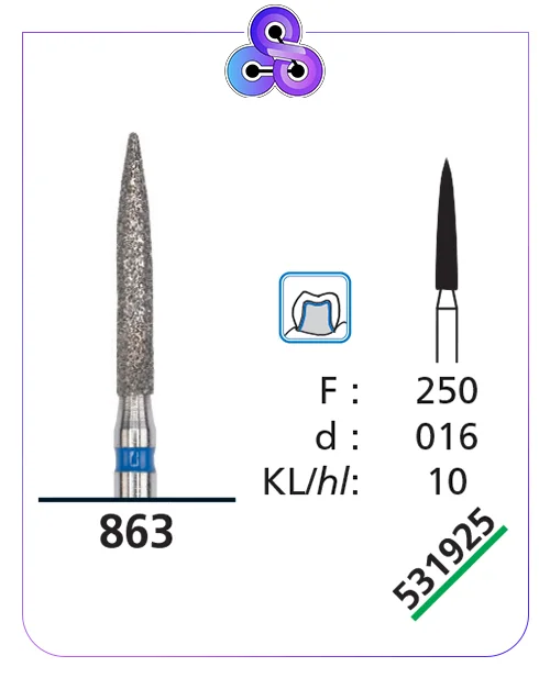فرز الماسه تراش سبز کد شرکت 531925DFS کد عمومی 863/250/014