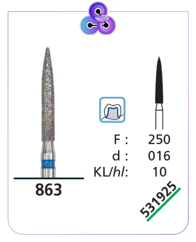 فرز الماسه تراش سبز کد شرکت 531925DFS کد عمومی 863/250/014