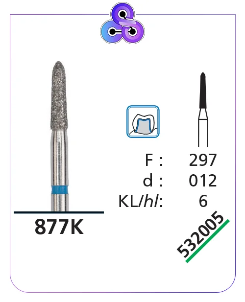 فرز الماسه تراش سبز کد شرکت 532005DFS کد عمومی 877/297/012