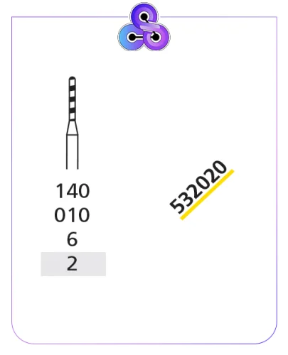 فرز مارپیچ زرد(سوپرفاین)کد شرکت 532020DFS کد عمومی 504/140/010 (دو عددی)