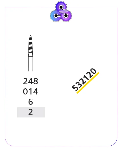 فرز مارپیچ زرد(سوپرفاین)کد شرکت 532120DFS کد عمومی 504/248/014 (دو عددی)