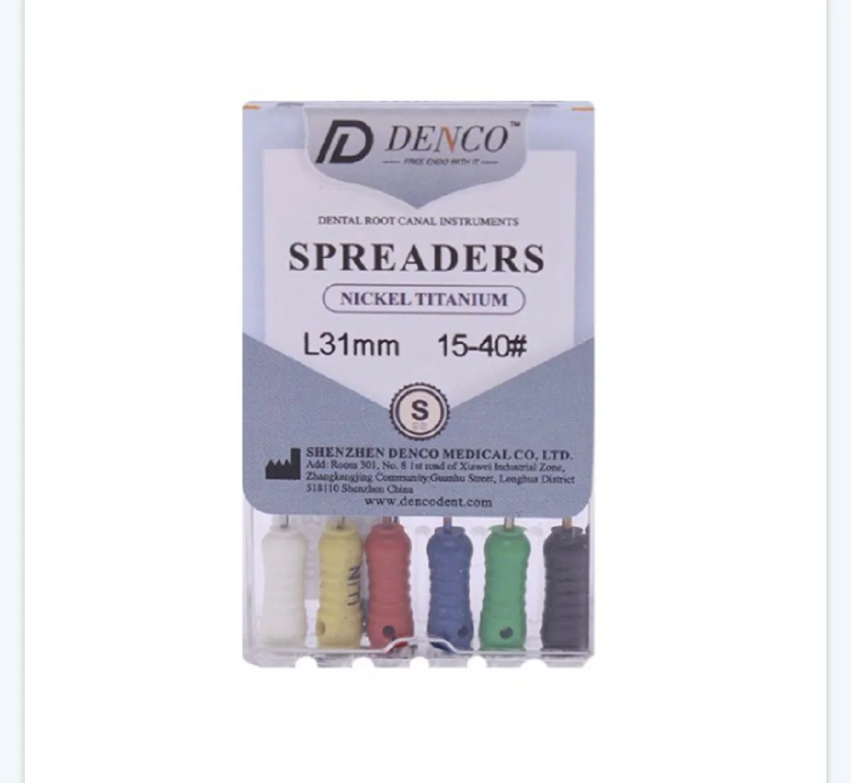 اسپریدر نیکل تیتانیوم31میلیمتری DENCO