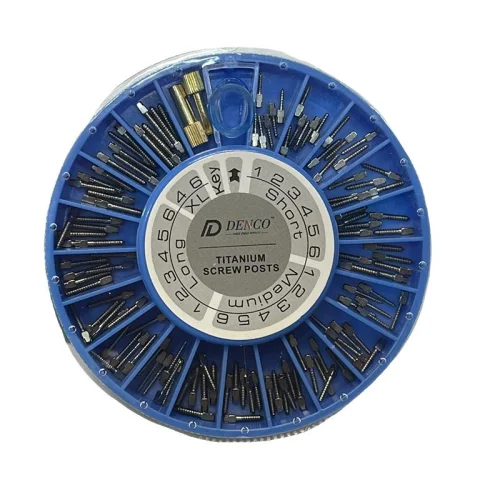 پین تیتانیوم آسورت دنکو Titanium Screw Post DENCO