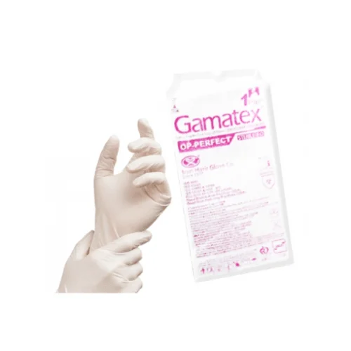 دستکش جراحی بدون پودر گاماتکس GAMA TEX