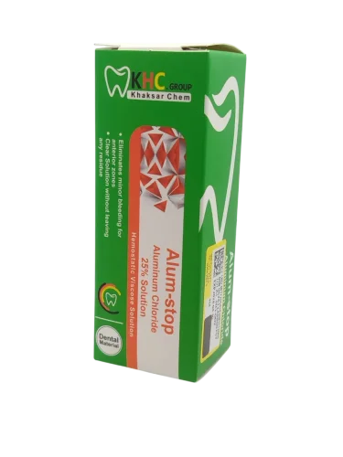 محلول هموستات الومینیوم کلراید ۲۵% KHC