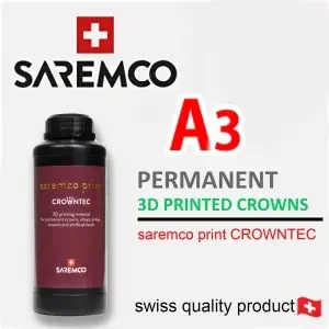 کامپوزیت قابل پرینت سارمکو - Saremco 3D Print Crowntec — تصویر ۴