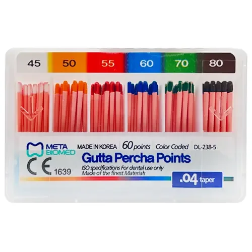 گوتا پرکا متا 4% -  Meta Gutta Percha Points