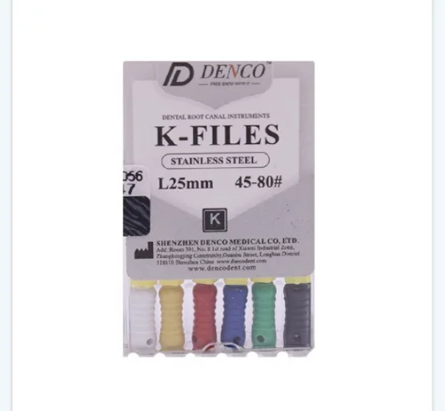کا فایل دستی استیل دنکو DENCO K FILE 25mm