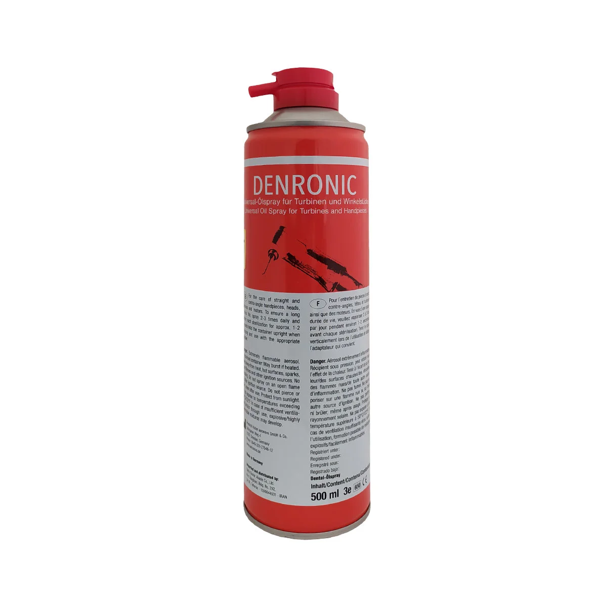 اسپری روغن ۵۰۰ میل Denronic
