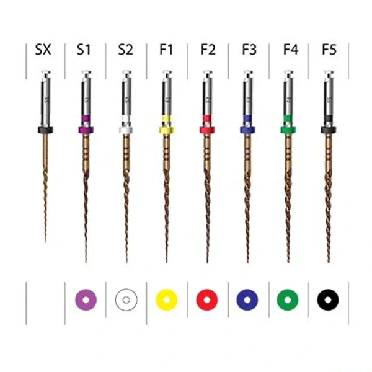 فایل روتاری طلاییIncidental 21mm