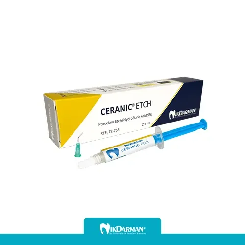 ژل اسید اچ پرسلن نیک درمان - CERANIC ETCH