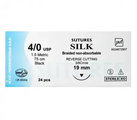 نخ بخیه سیلک سوچرز - Sutures Silk