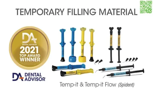 پانسمان نوری موقت لایت کیور - Temp-it Flow