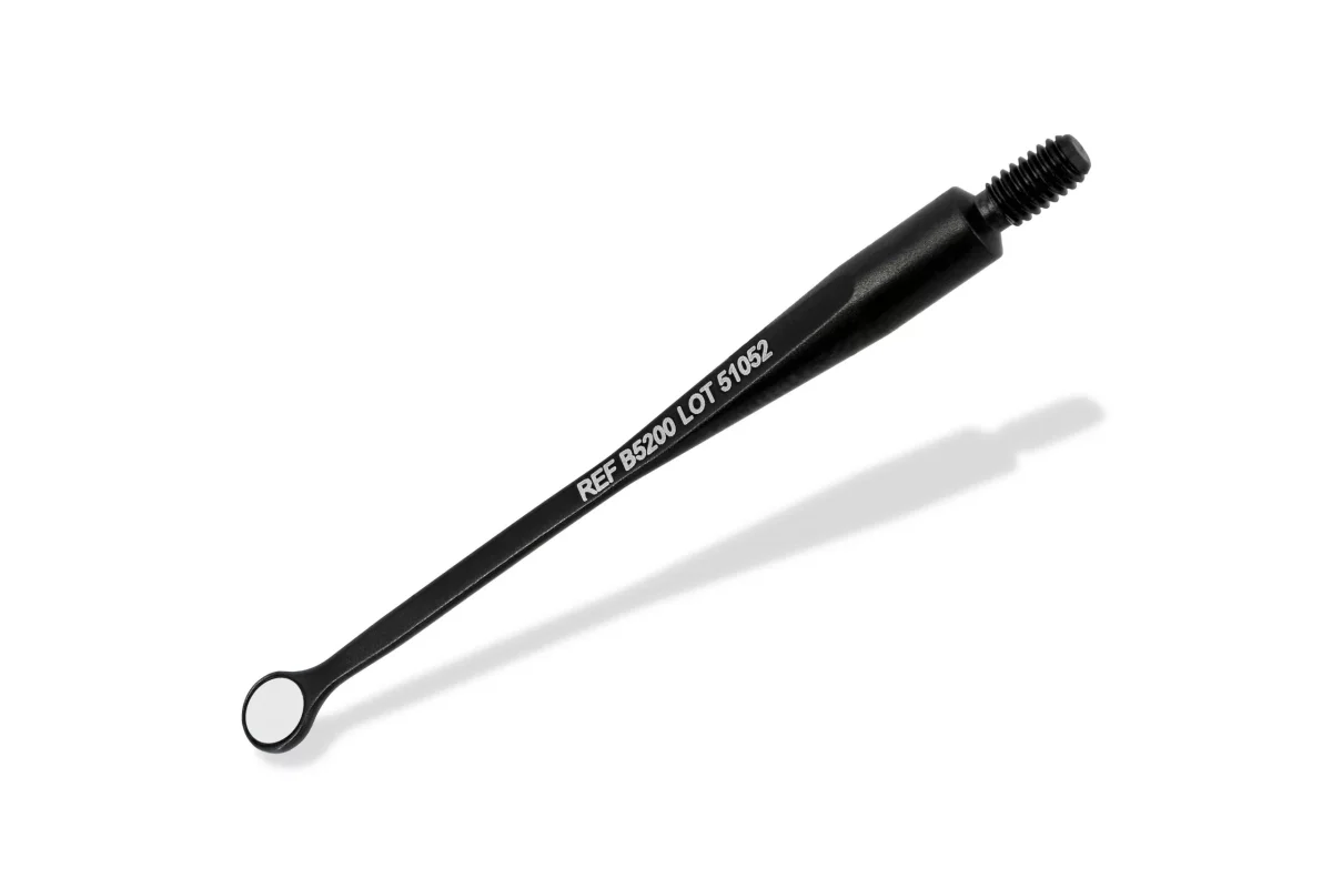 BLACK MICROflex rhodium,Ø3mm & Ø5mm
