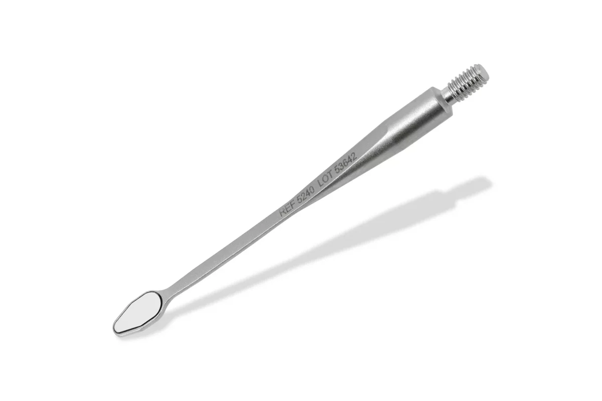 MICROflex rhodium,Ø 3x6 mm oval & drop-shaped