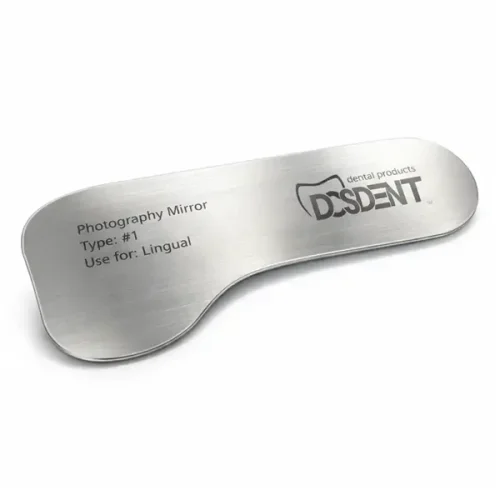 آینه عکاسی دندانپزشکی استیل یکطرفه شماره 1 DDS Dent