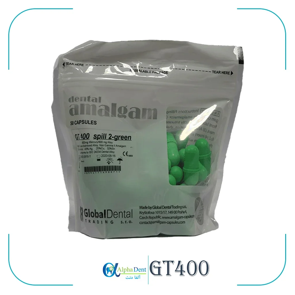 آمالگام GT400 دو واحدی 50 تایی