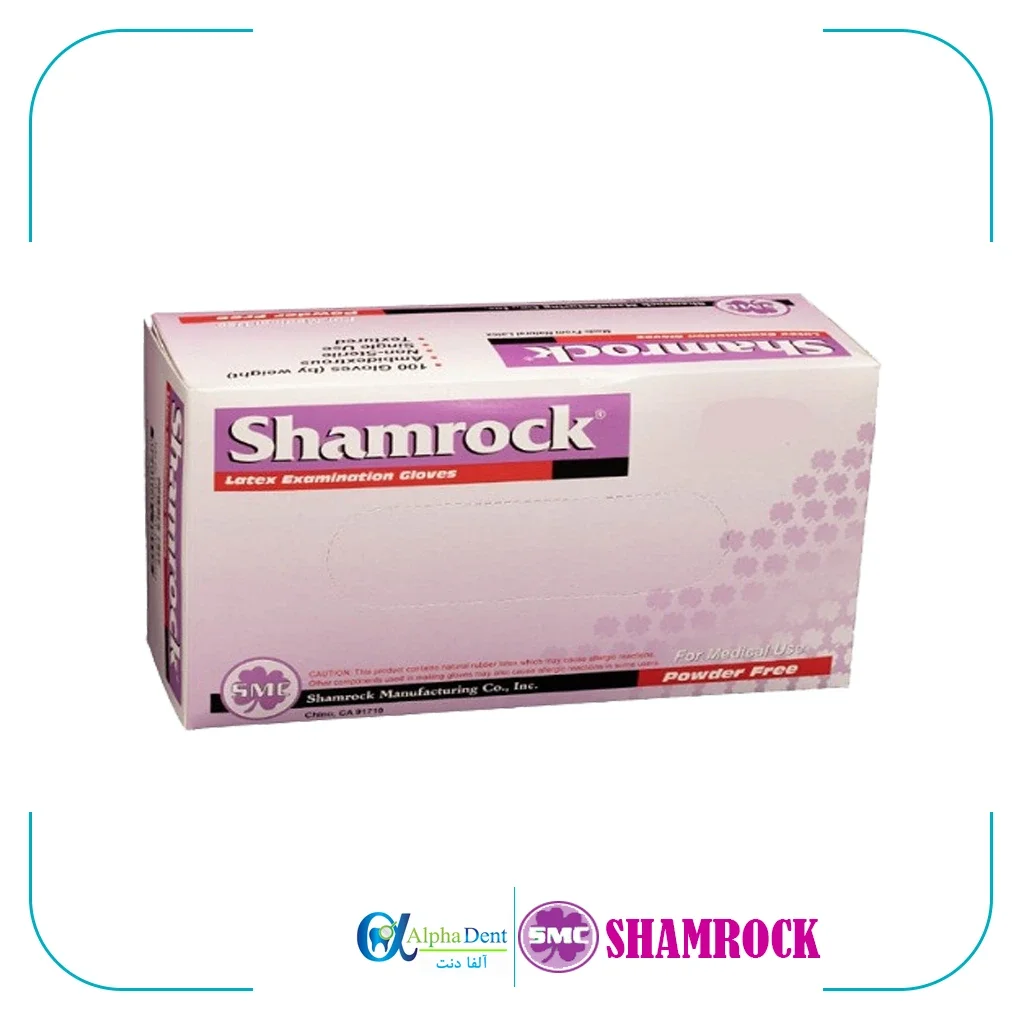 دستکش لاتکس Shamrock