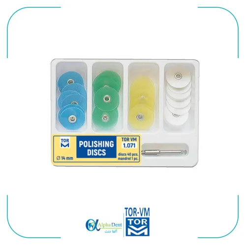 کیت دیسک پرداخت تور وی ام مرکزدار چهار رنگ TorVM