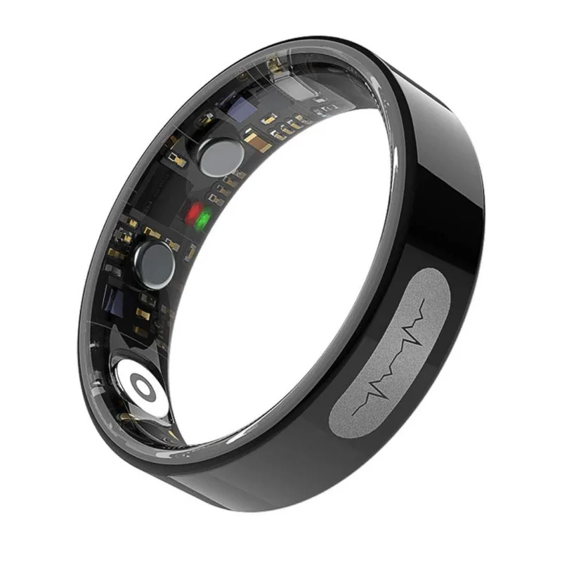حلقه هوشمند اسمارت رینگ مدل TK30-ECG رنگ مشکی — تصویر ۲